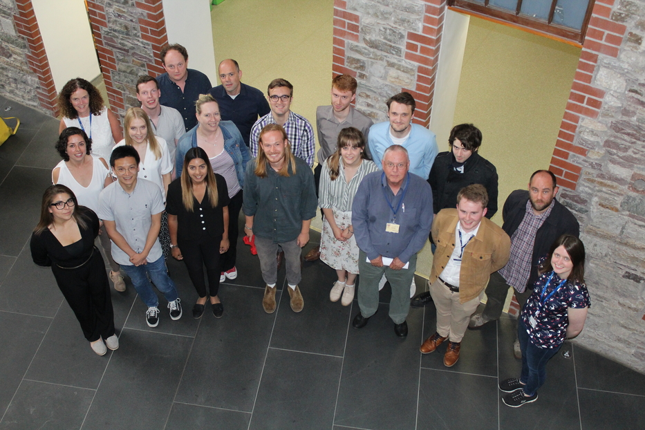 Students from the BCFN and Tyndall at the symposium